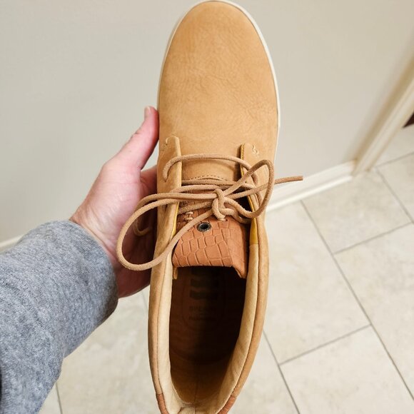 NWOT Sperry Men's Pluswave Ankle Boots, Tan, Sz 12 - Picture 11 of 16